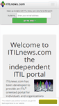 Mobile Screenshot of itilnews.com